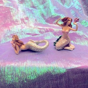 Mermaid figurines